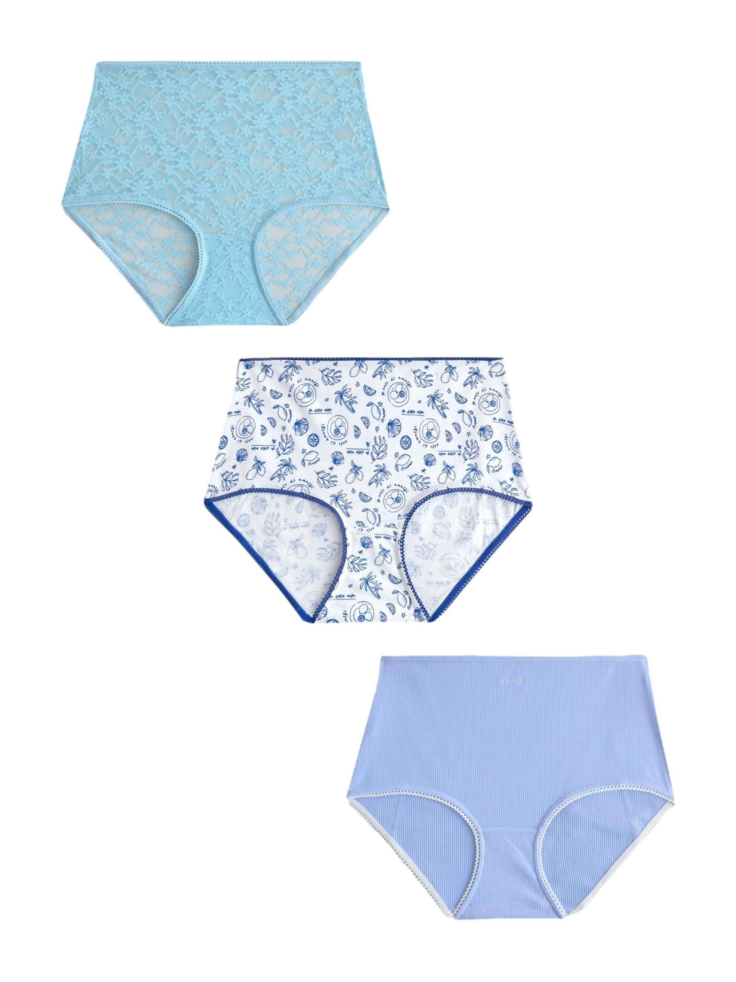 Next Panty in Blue: front