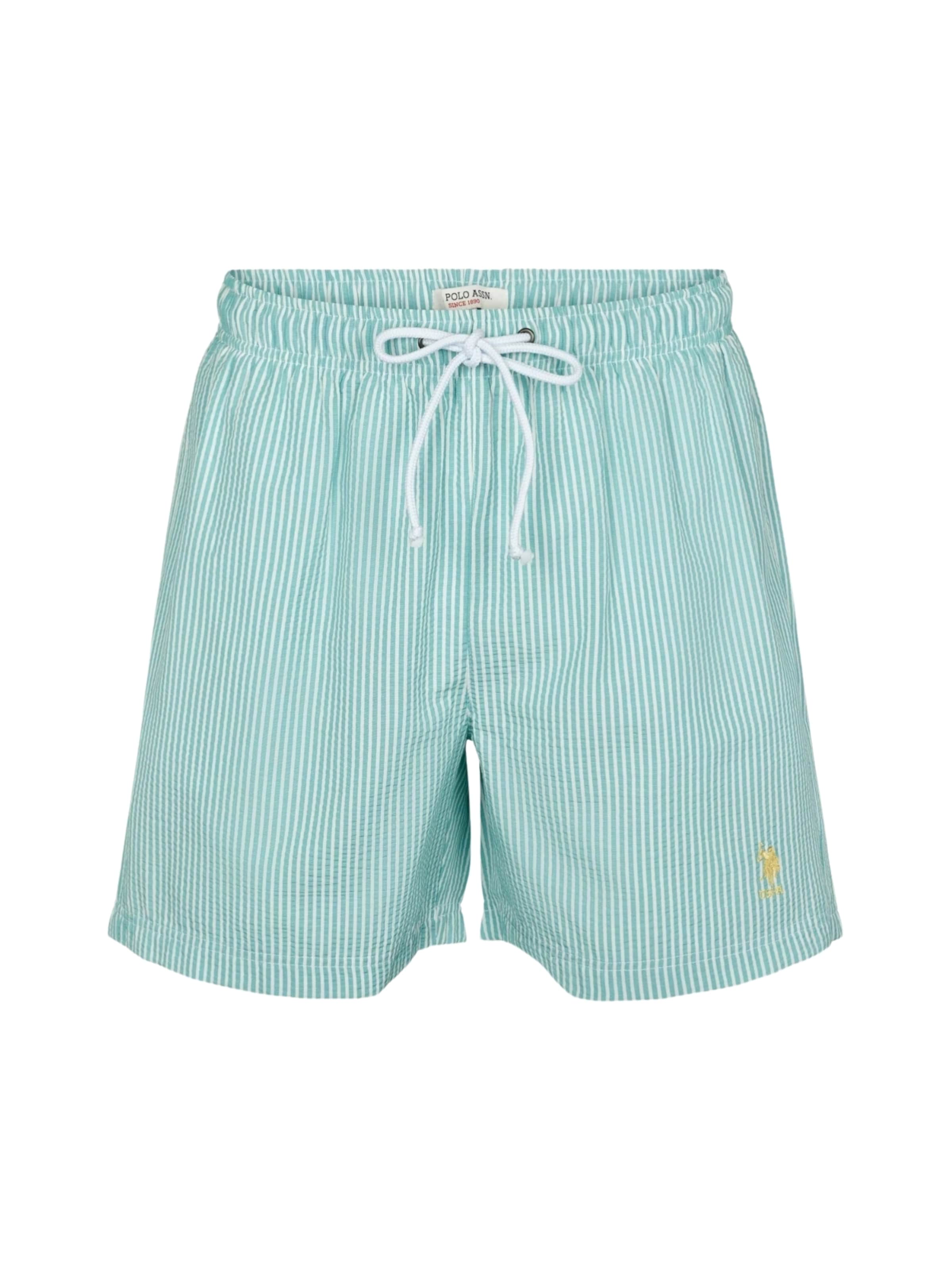 U.S. POLO ASSN. Board Shorts 'Briggs' in Blue: front