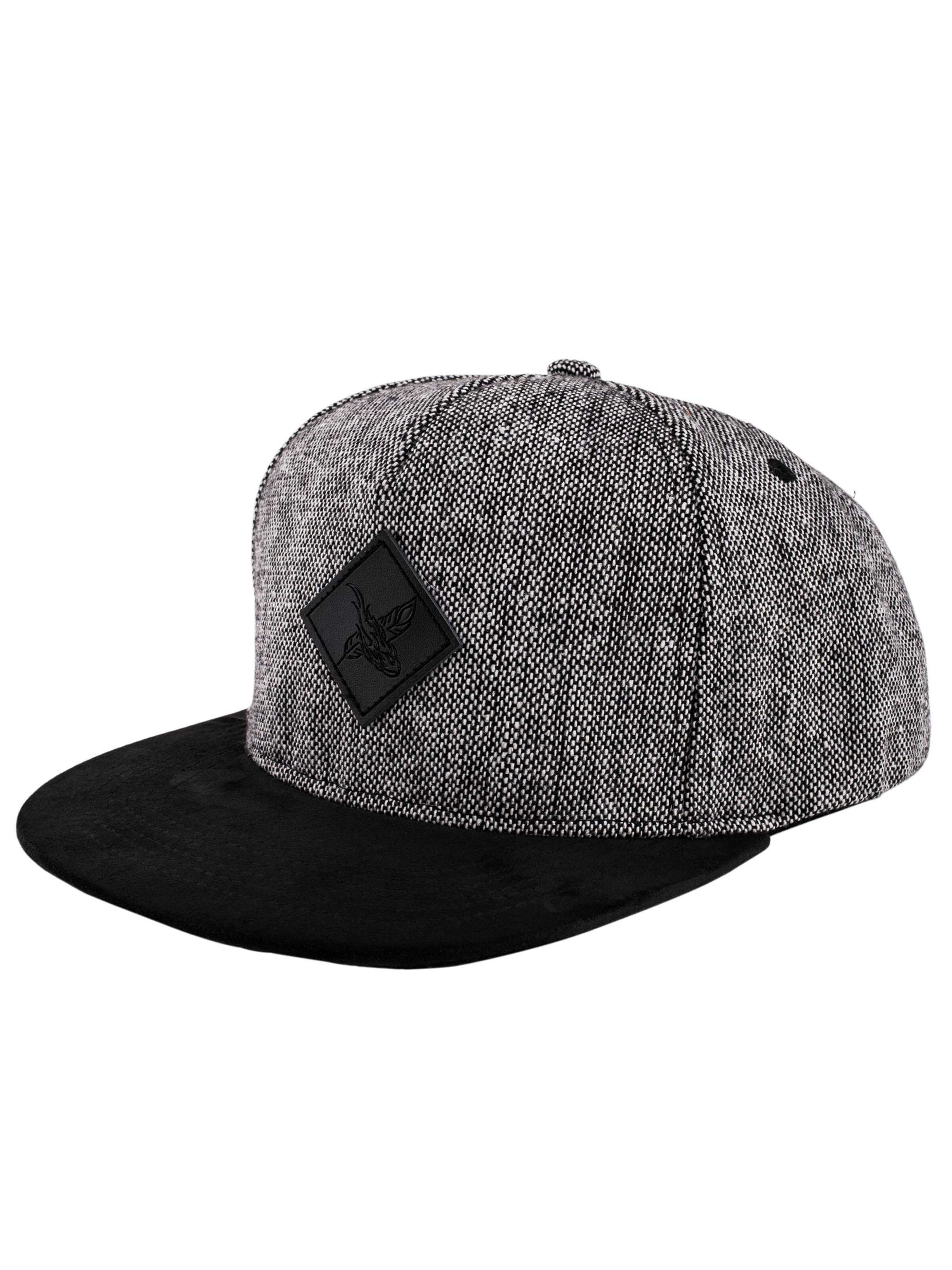 Blackskies Cap 'Obsidius'‌‌ in Grau: Vorderseite