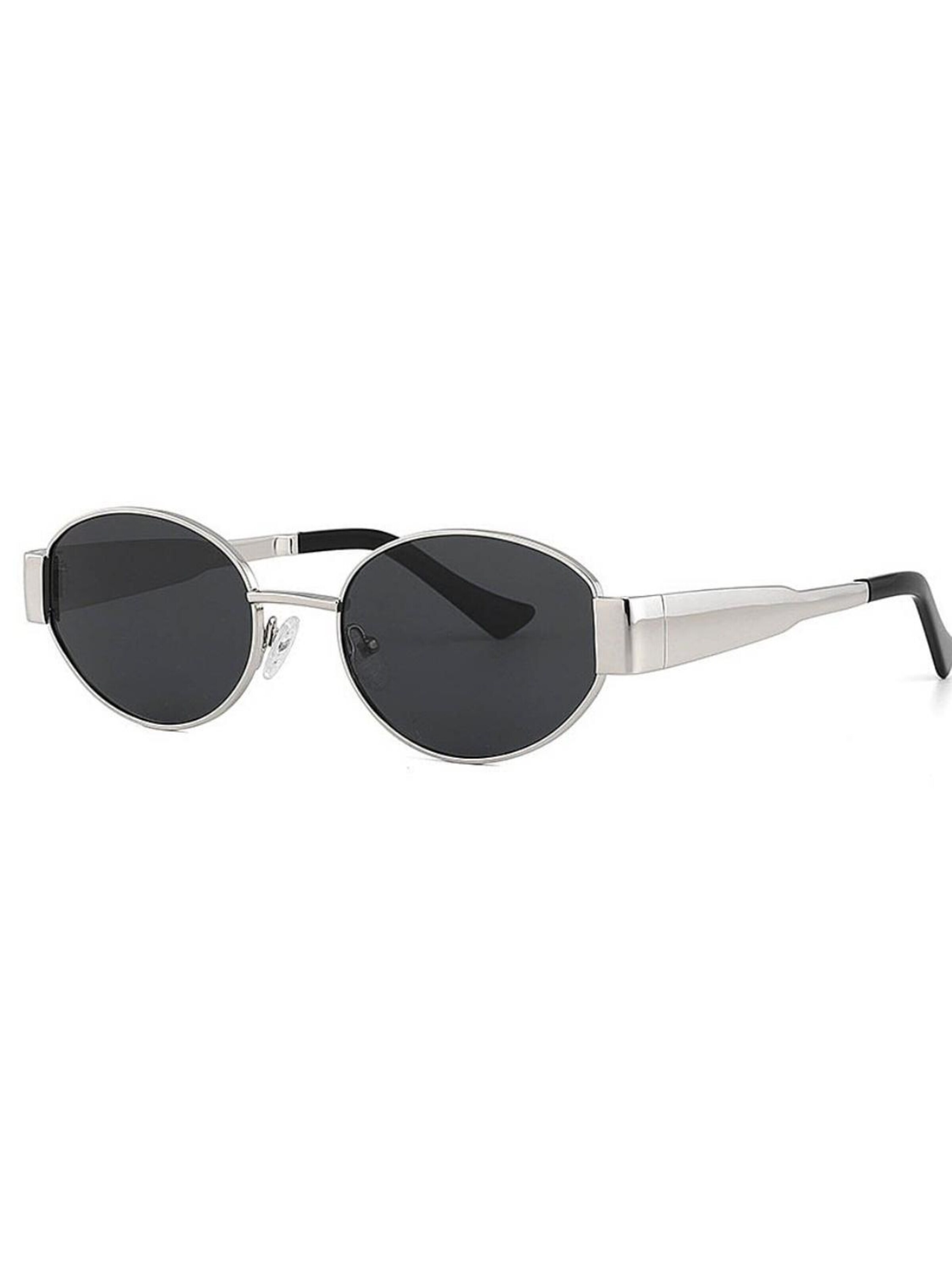VEYREY Sunglasses in Silver: front