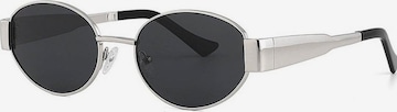 VEYREY Sunglasses in Silver: front