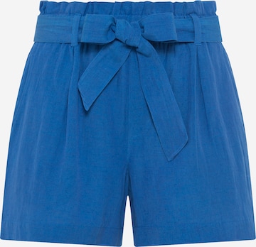 Pantalon à plis LASCANA en bleu : devant