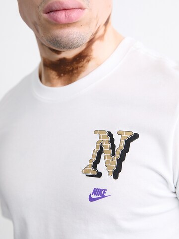 Nike Sportswear Тениска 'CLUB' в бяло