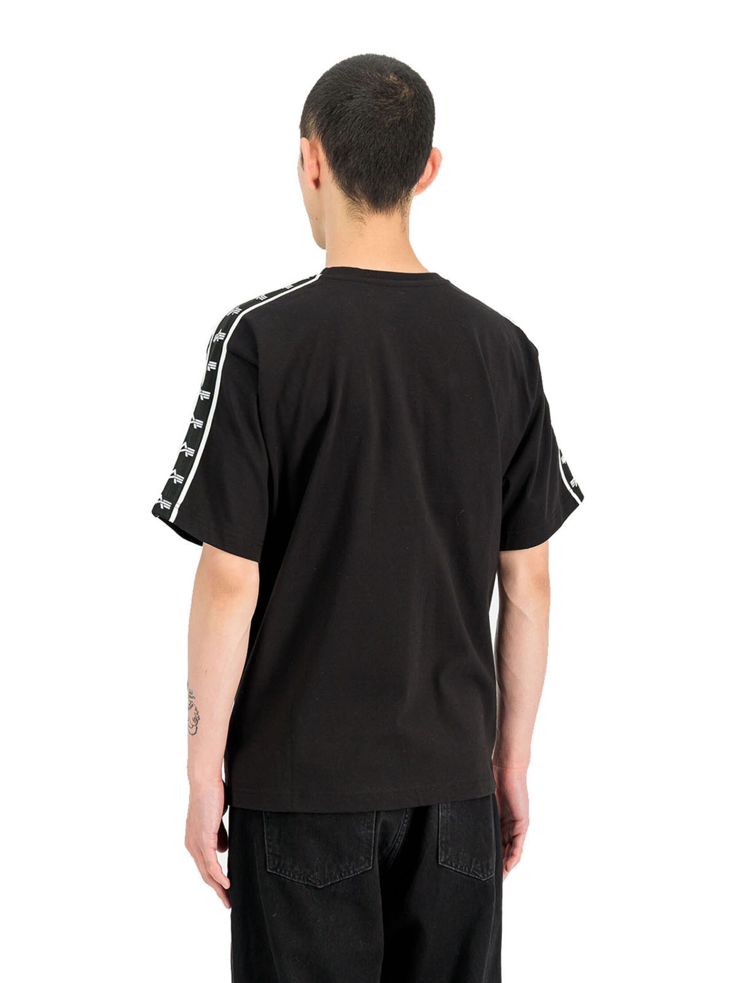 ALPHA INDUSTRIES Shirt‌‌‌‌‌ in Schwarz