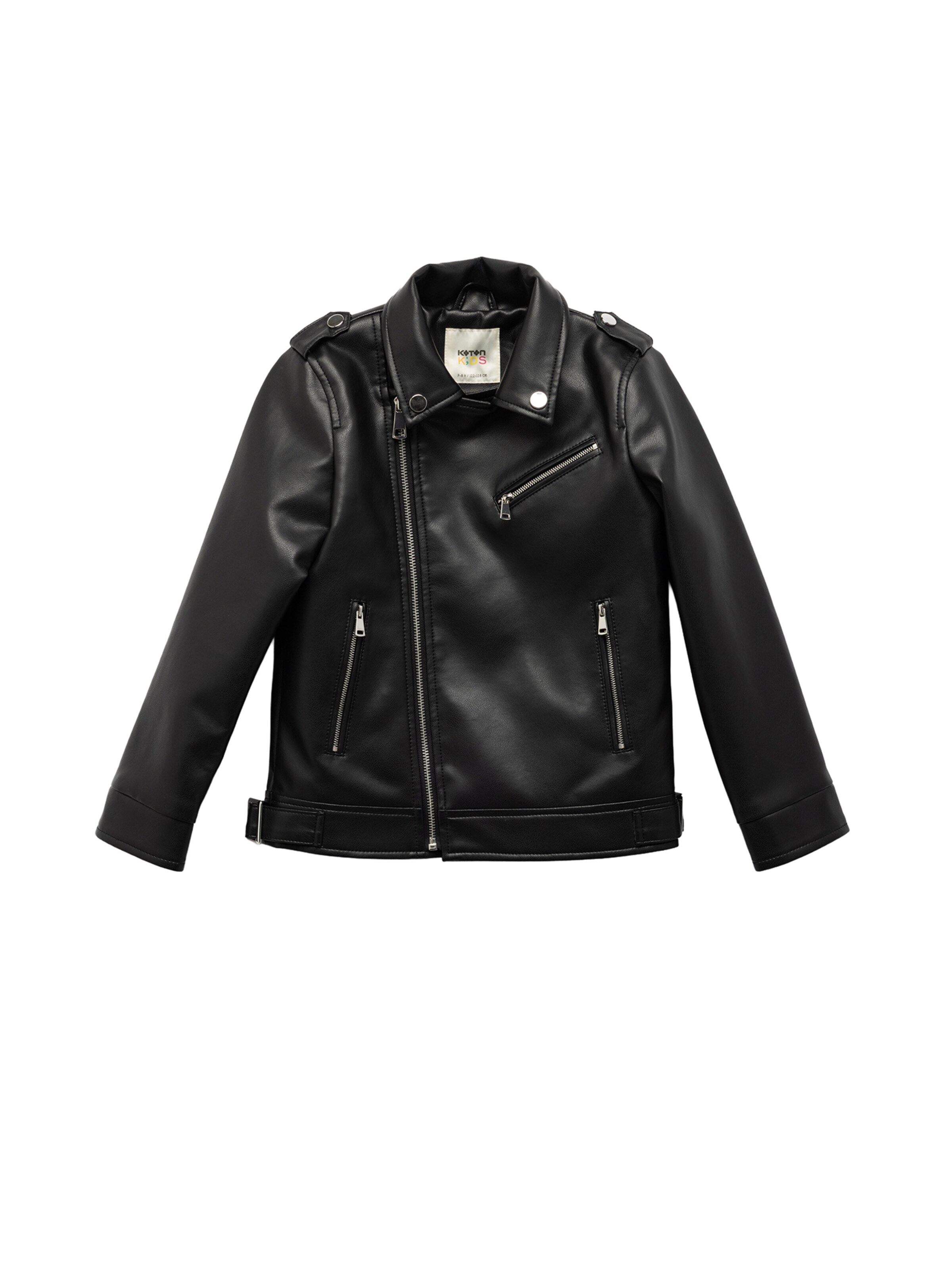 Koton Between-season jacket in Black: front