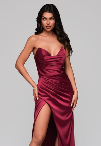 Ombre Avondjurk in Rood