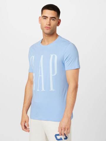 T-Shirt GAP en bleu : devant