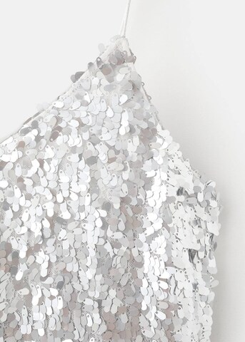 MANGO TEEN Dress 'Diva' in Silver