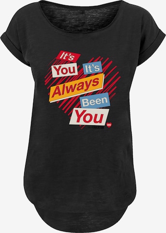 F4NT4STIC Shirt 'Sex Education It's Always You Netflix TV Series' in Black: front