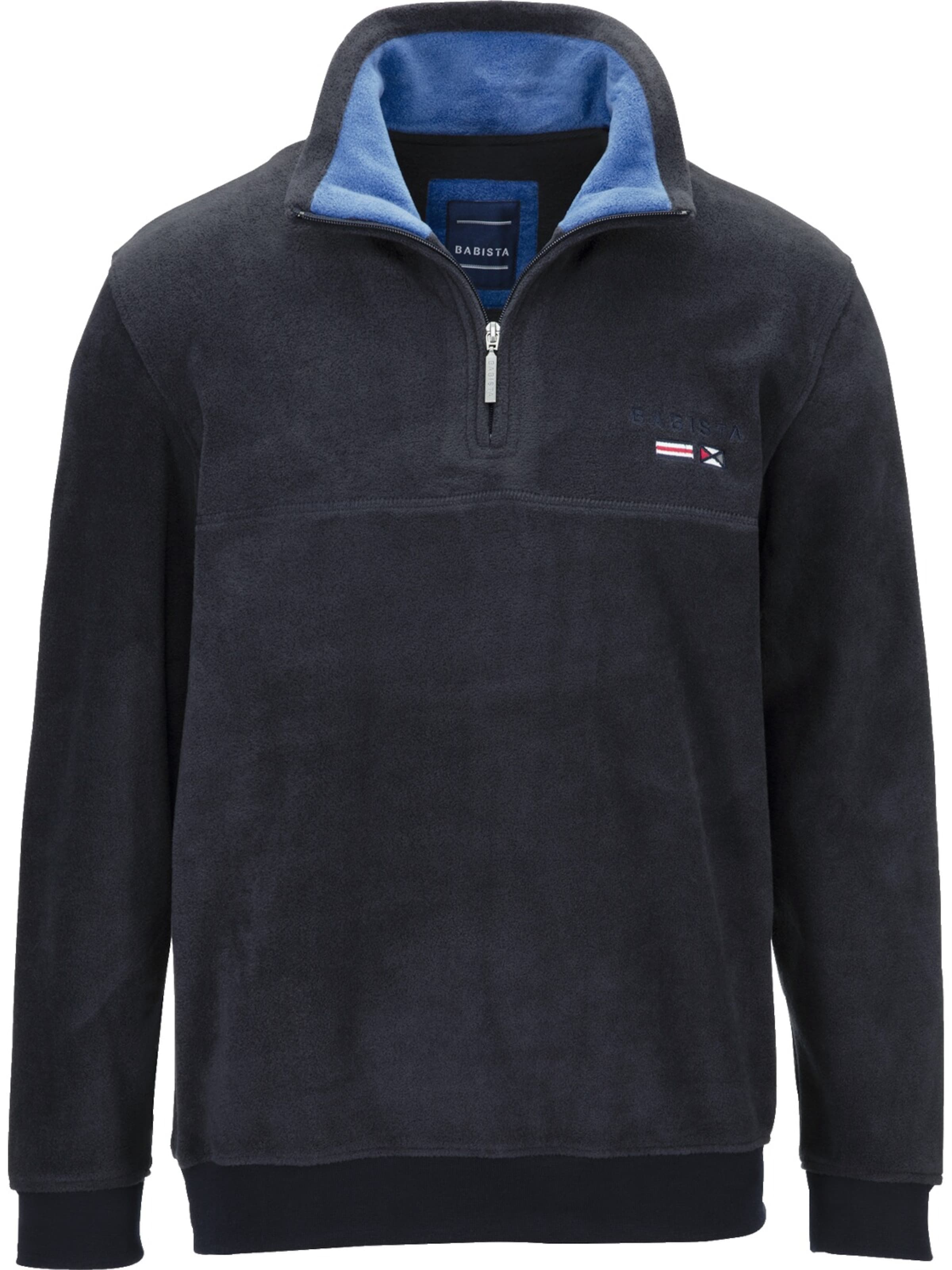 BABISTA Sweatshirt 'Fiorivesto' in Blue: front