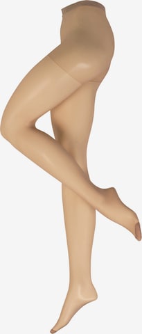 Nur Die Tights ' Supersitz Große Größen 20 DEN ' in Beige: front