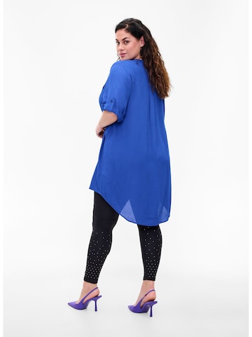 Zizzi Skinny Leggings 'VLALA' in Zwart