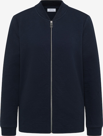 CECIL Between-Season Jacket in Blue: front