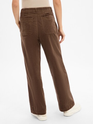 Franco Callegari Bootcut Hose in Braun