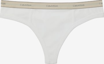 Calvin Klein String in White: front
