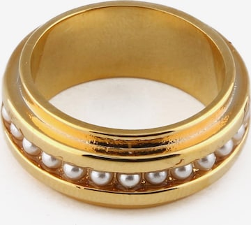 Orelia Ring in Gold: front