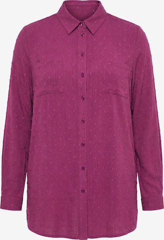 Studio Untold Blouse in Roze: voorkant