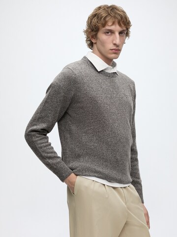 Barbour Pullover 'Essential Tisbury' i grå