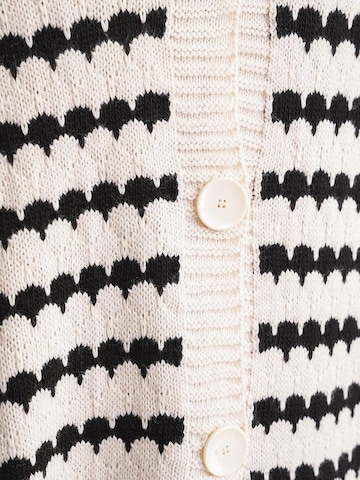 MixRay Strickjacke in Weiß