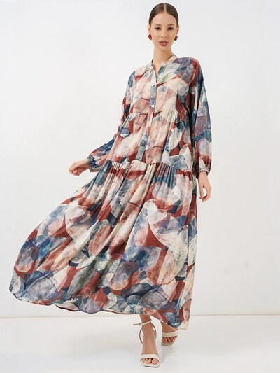 Bigdart Vestido em 46 em azul / vermelho, Vista do artigo
