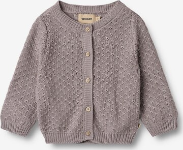 WHEAT Strickjacke 'Magnella' in Lila: Vorderseite