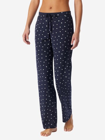 SCHIESSER Pyjamahose 'Mix & Relax'‌‌‌‌‌‌‌‌‌ in Blau