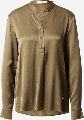 BRAX Blouse 'VELVET' in Green: front