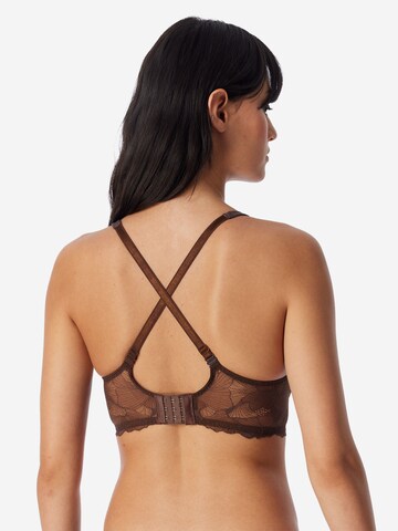 SCHIESSER Bustier Bügelloser BH ' Unique Premium ' in Braun
