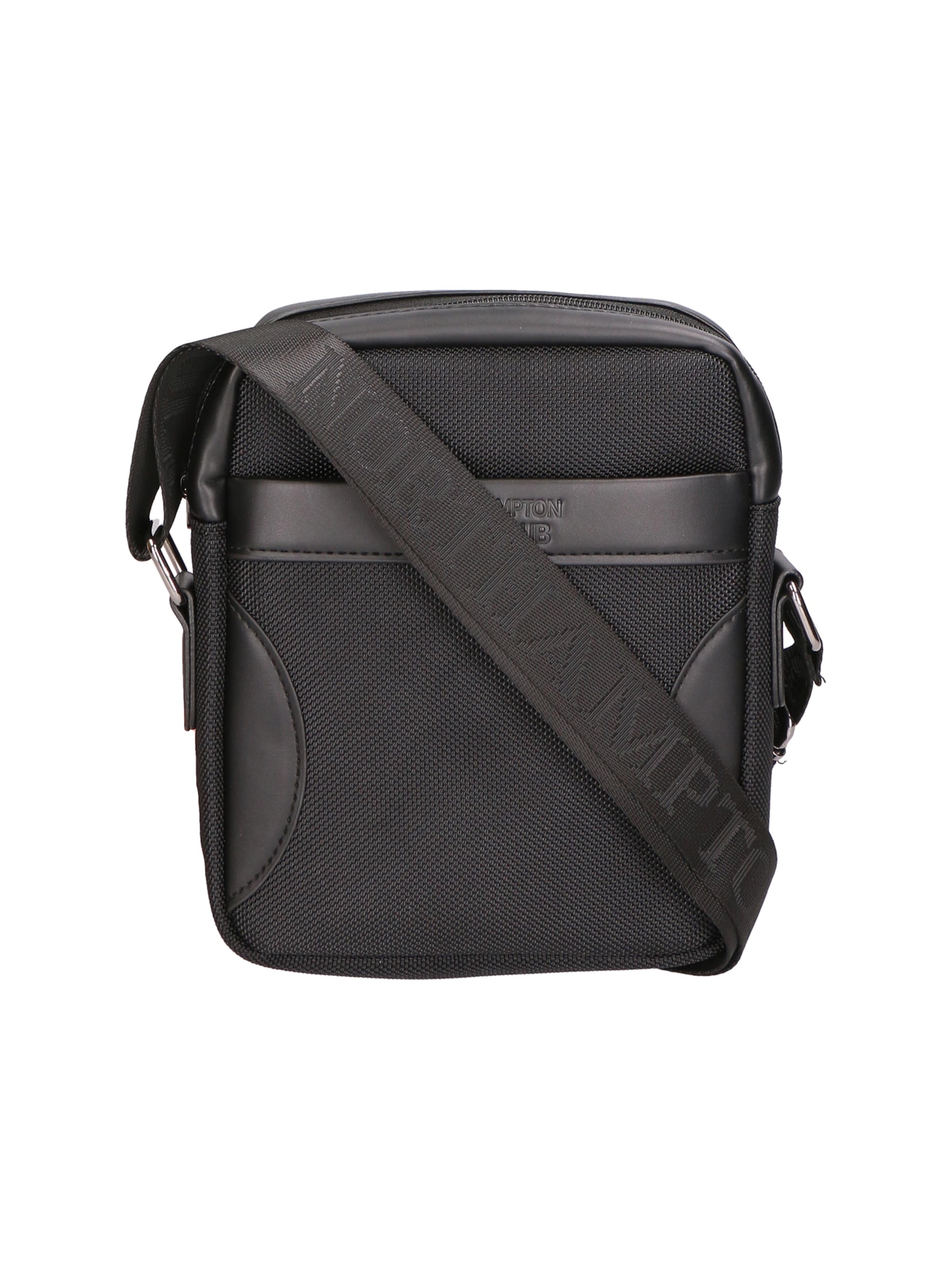 Borsa a tracolla di Northampton Polo Club in nero: frontale