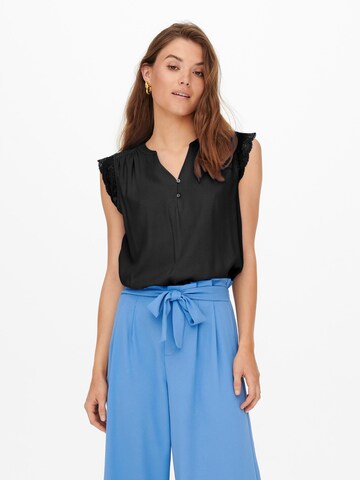 ONLY Blouse 'NINA' in Zwart: voorkant