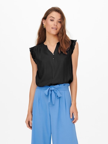 ONLY - Blusa 'NINA' em preto: frente