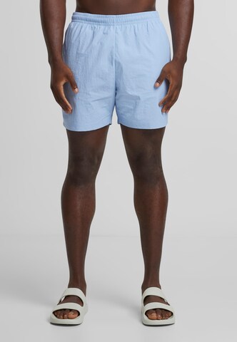 Karl Kani Zwemshorts 'KM251-042-1 Signature' in Blauw: voorkant