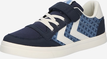 Baskets 'Slimmer Stadil' Hummel en bleu : devant