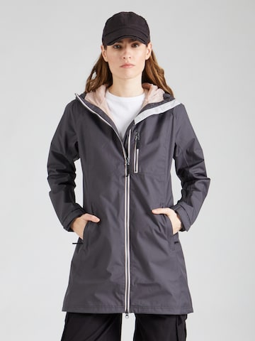 HELLY HANSEN Raincoat 'BELFAST' in Grey: front