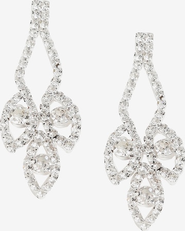 sidabrinė SOHI Auskarai ' Janetta ': priekis