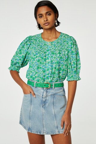 Fabienne Chapot Blouse in Green: front