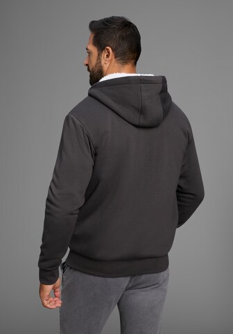 H.I.S EM Sweatjacke in Schwarz