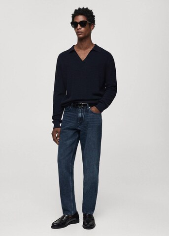 MANGO MAN Regular Jeans 'Bob' in Blau