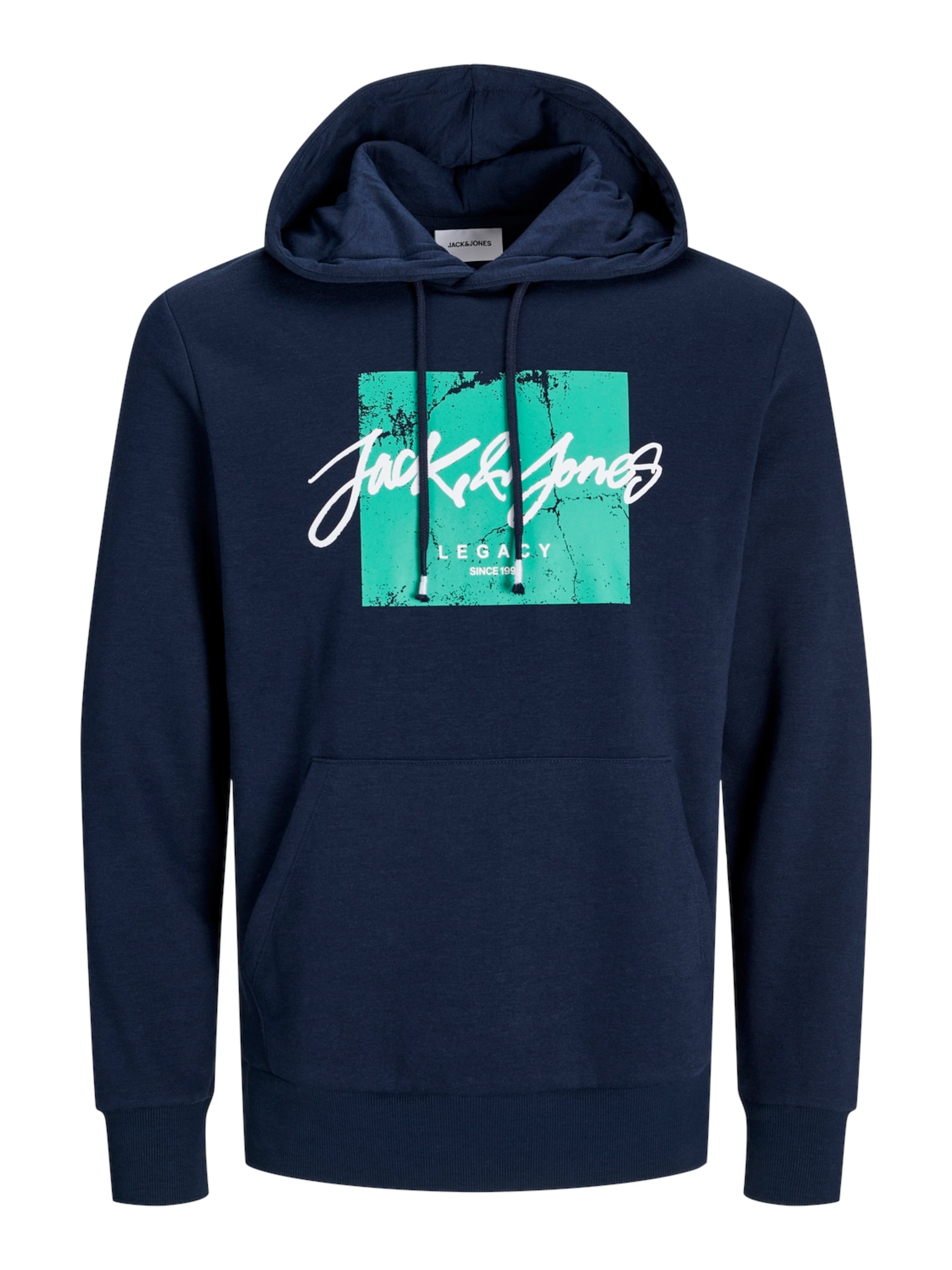 Felpa 'JJTiley' di JACK & JONES in blu: frontale