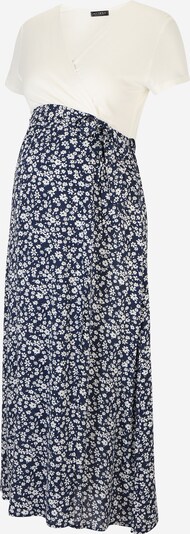 Attesa Kleid in dunkelblau / weiß, Produktansicht