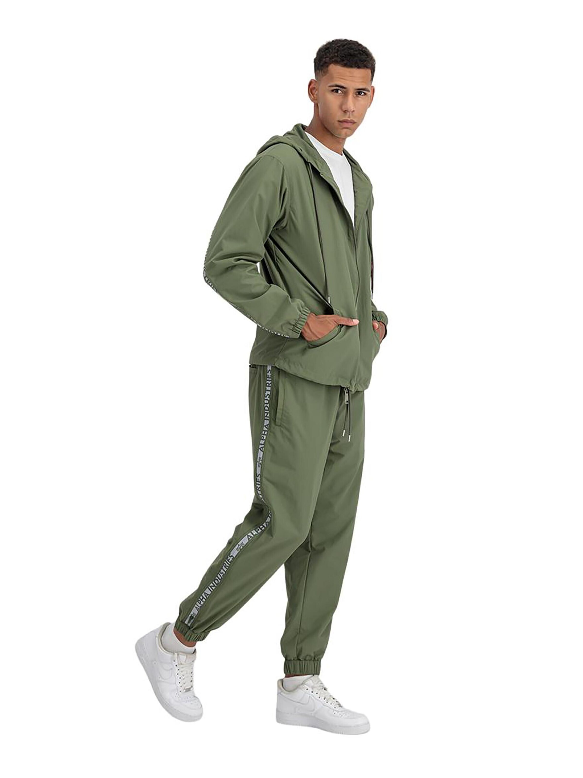 ALPHA INDUSTRIES Between-Season Jacket 'Expedition' in Green
