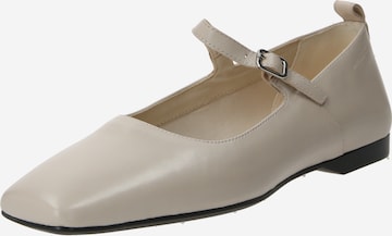 Ballerina con cinturino 'DELIA' di VAGABOND SHOEMAKERS in bianco: frontale