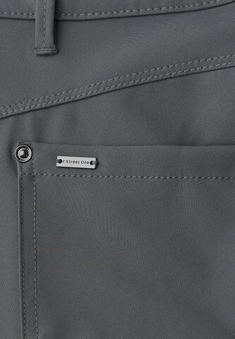 STREET ONE Slim fit Pants in Grey