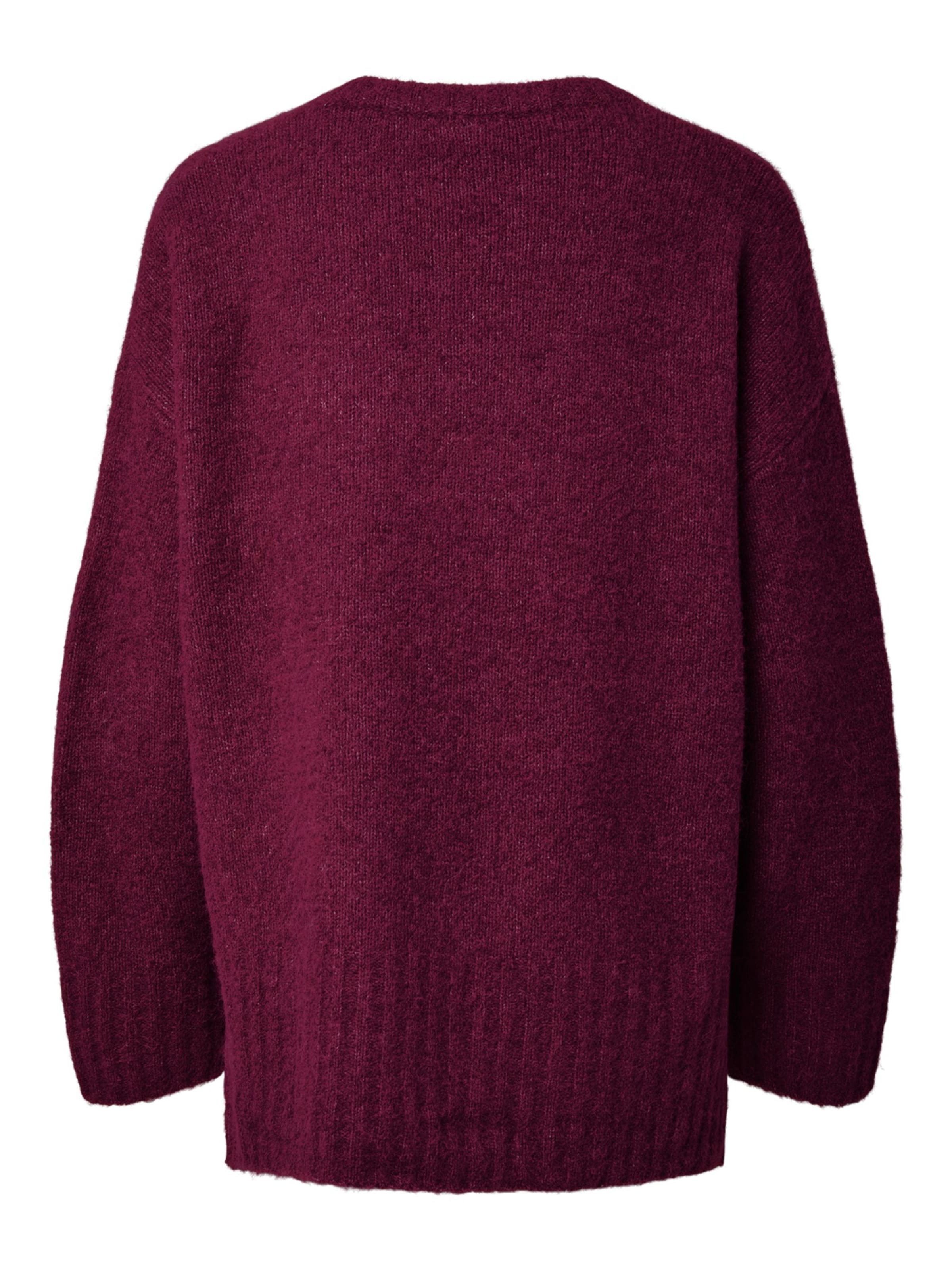 PIECES Sweater 'PCTina' in Purple