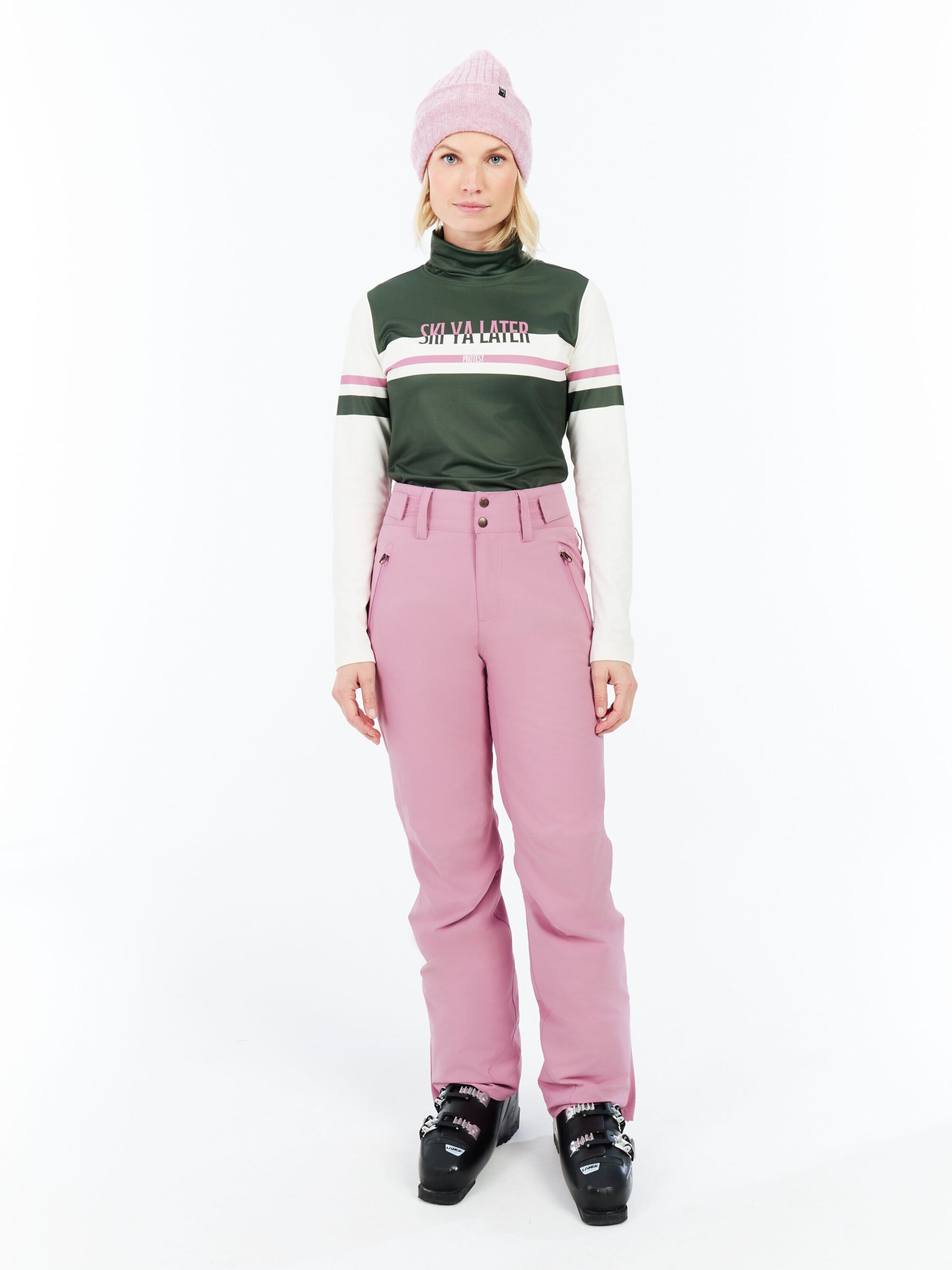 PROTEST Regular Sports trousers 'PRTCINNAMONES' in Pink