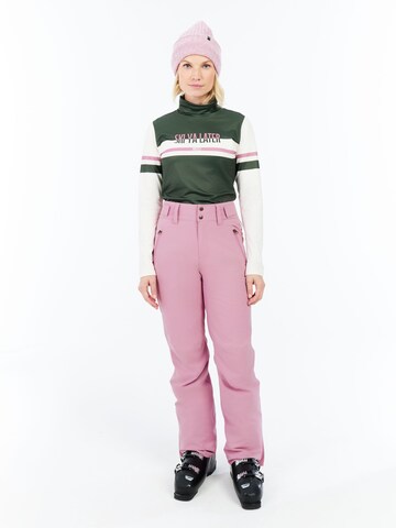 Regular Pantalon de sport 'PRTCINNAMONES' PROTEST en rose : devant