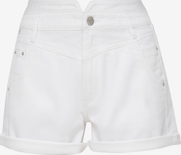 QS by s.Oliver regular Jeans i hvid: forside