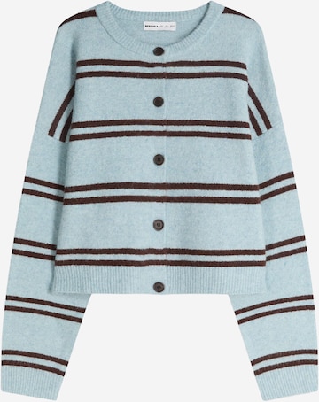 Bershka Пуловер в зелено: отпред