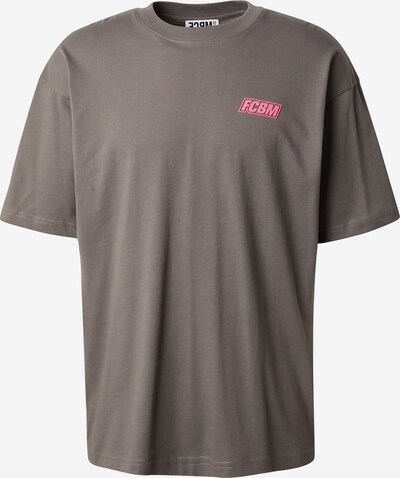 FCBM T-Shirt 'Curt' in grau / pink, Produktansicht