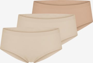 SCHIESSER Boyshorts 'Invisible Cotton' in Brown: front